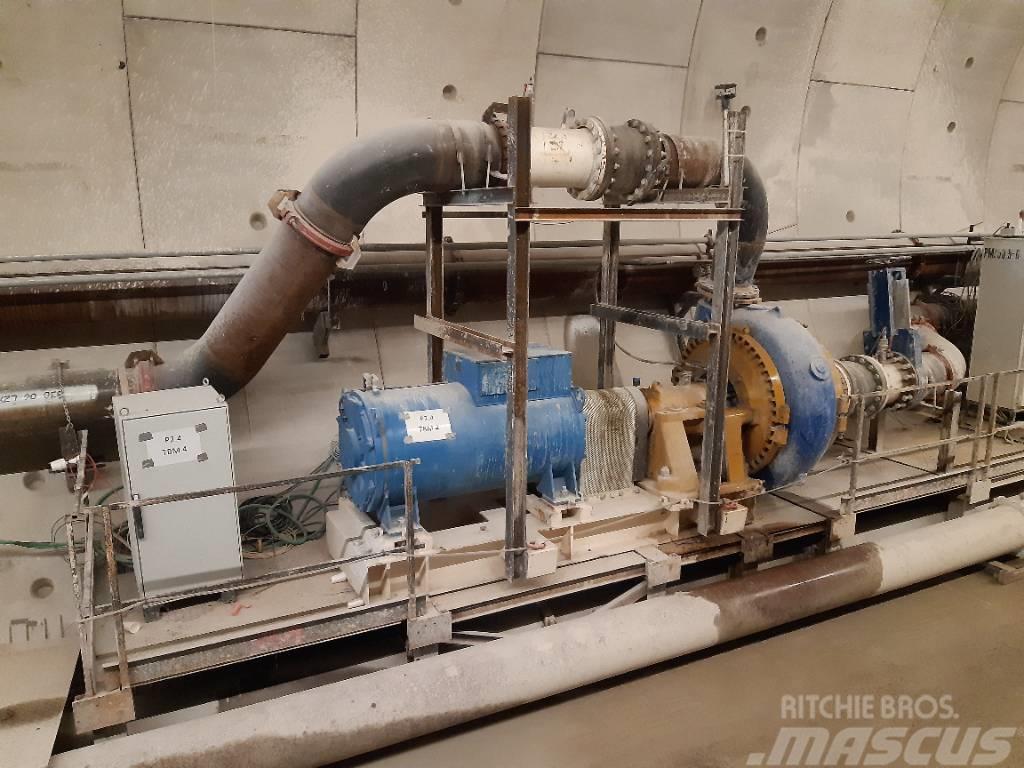  Slurry pump set / Pompe marinage Warman Pumpe za vodu
