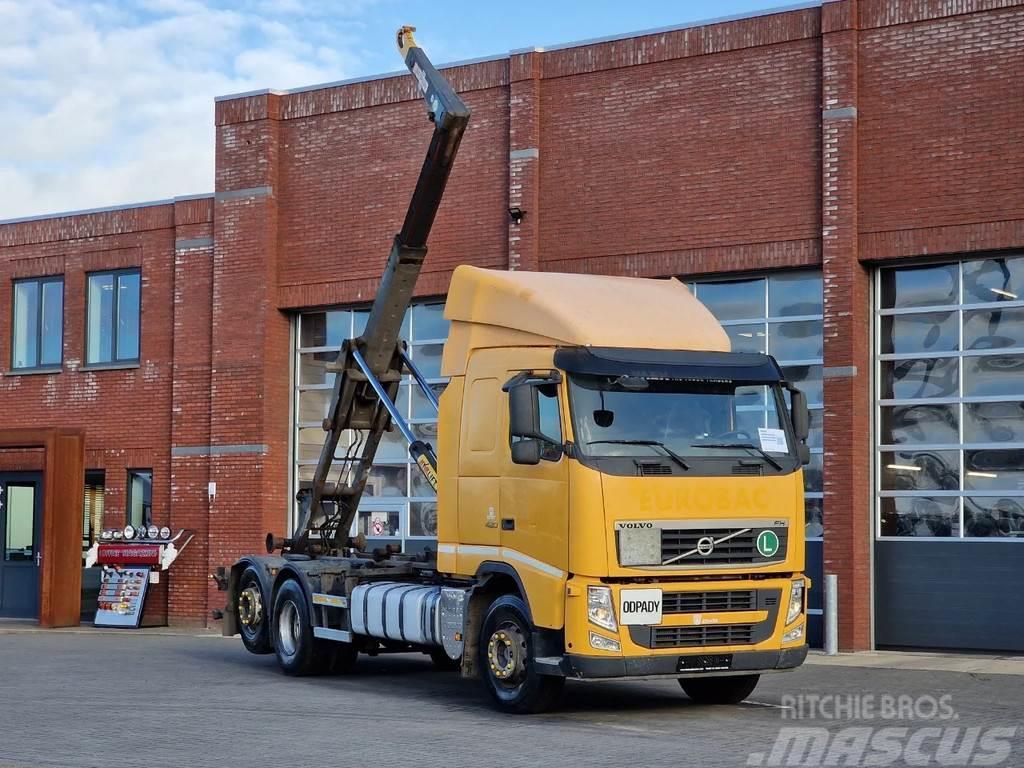 Volvo FH 13.420 6x2 - Hyvalift hooklift 2060S - Manual g Rol kiper kamioni sa kukom za podizanje tereta