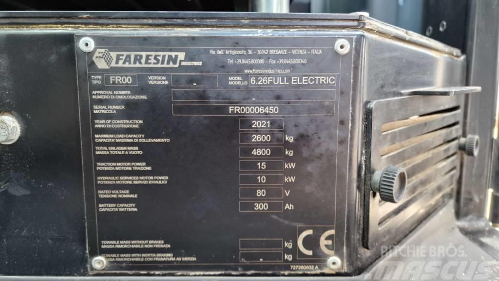 Faresin F6.26 E Teleskopski viljuškari