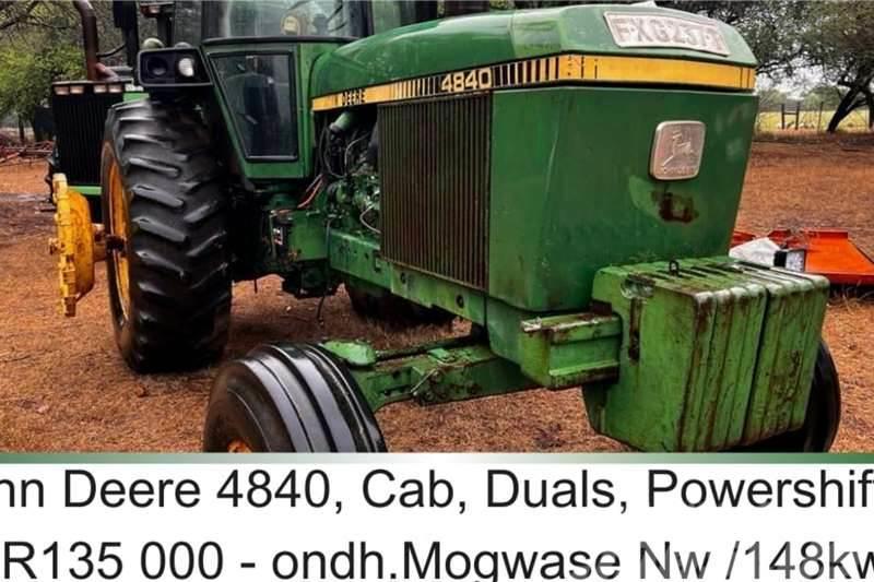 John Deere 4840 - cab - duals - powershift x8 Traktori