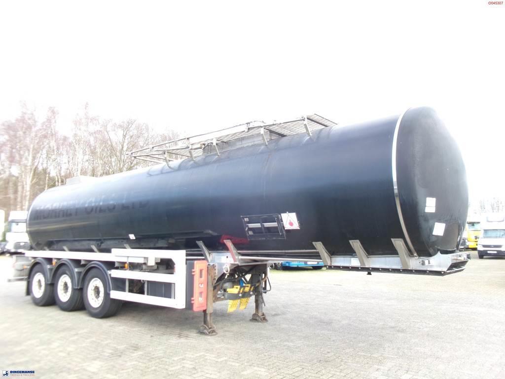 Crossland Bitumen tank inox 33 m3 / 1 comp + compressor + st Poluprikolice cisterne