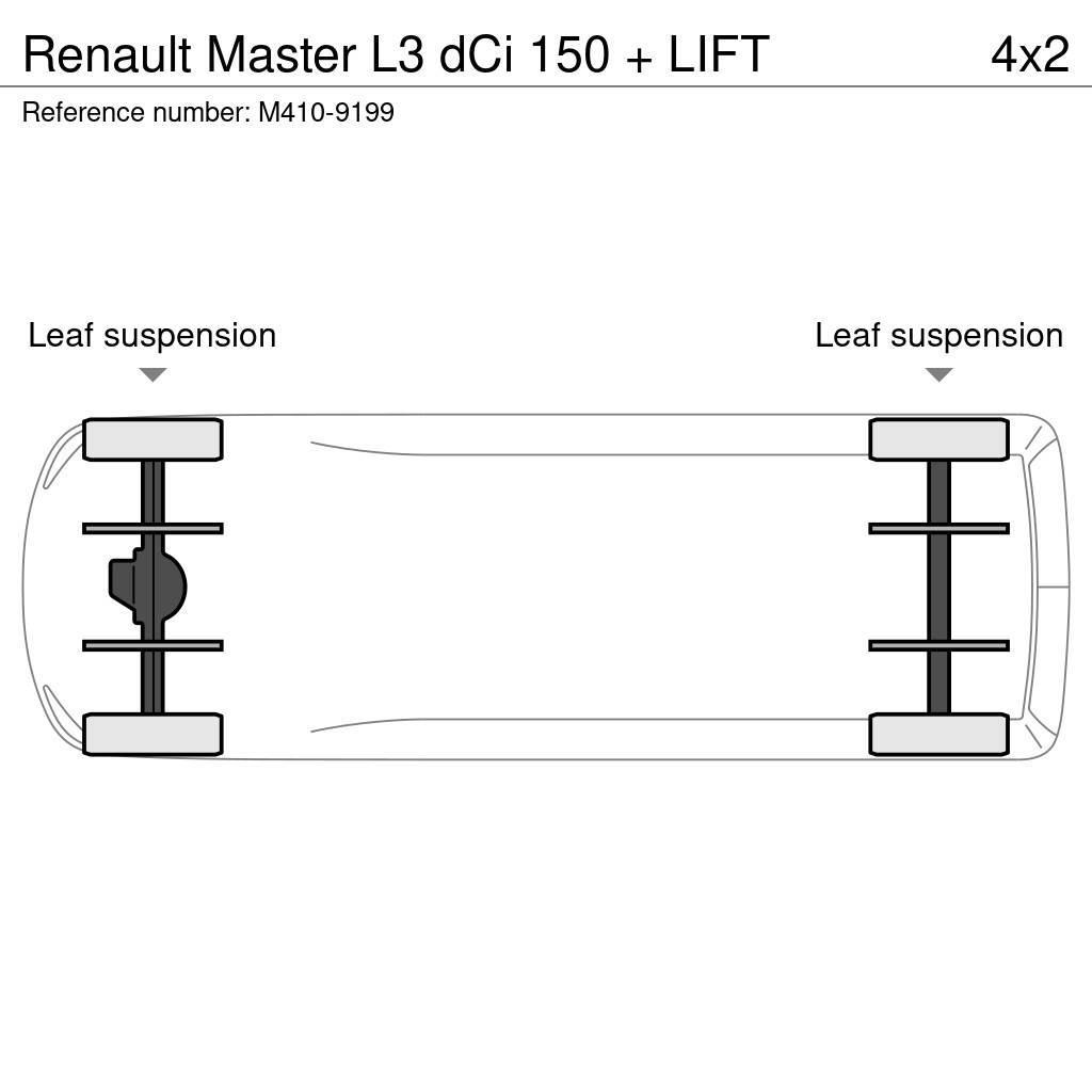 Renault Master L3 dCi 150 + LIFT Ostalo