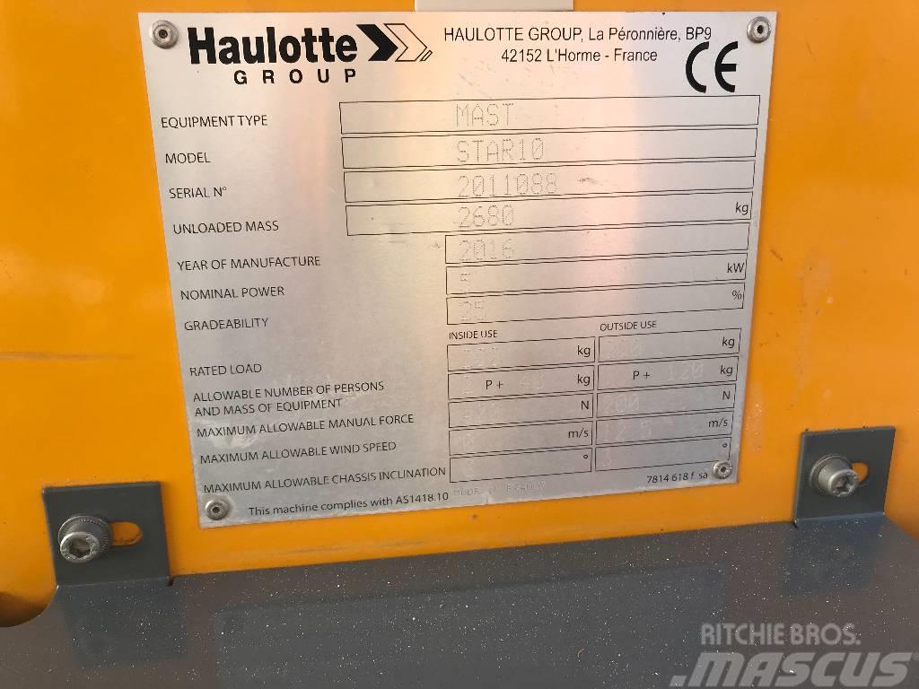HAULOTTE STAR 10 - NEW BATTERIES Jarbolne penjajuće platforme