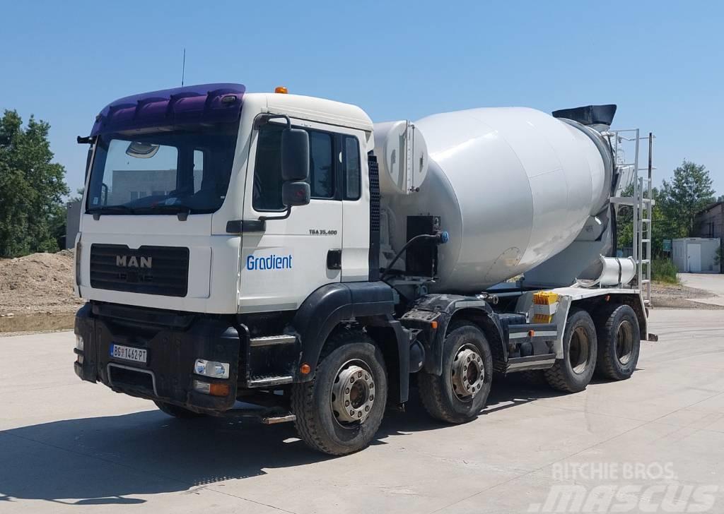 MAN TGA 35.400 Kamioni mešalice za beton