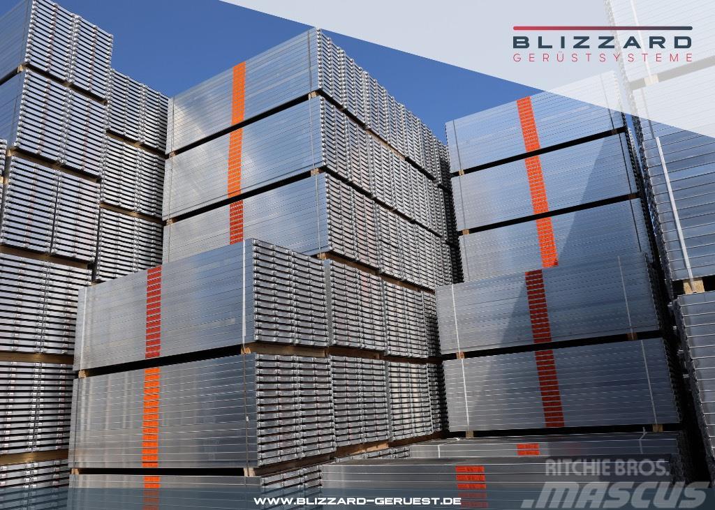  163,45 m² Blizzard Alu Gerüst mit Robustböden Bliz Oprema za skele