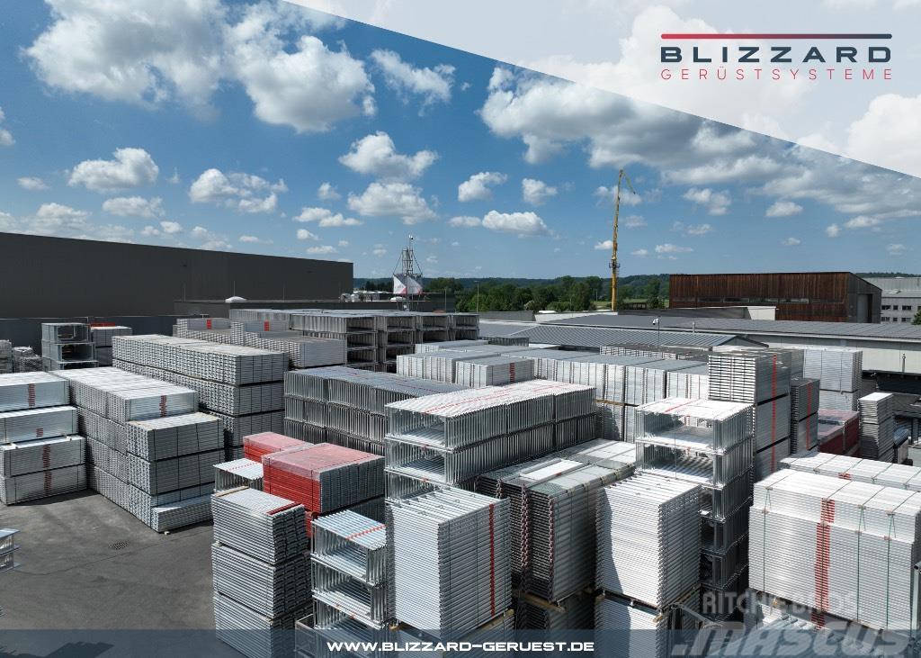  163,45 m² Blizzard Alu Gerüst mit Robustböden Bliz Oprema za skele