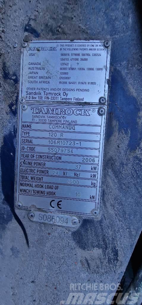 Tamrock Commando 120R Terenske bušilice