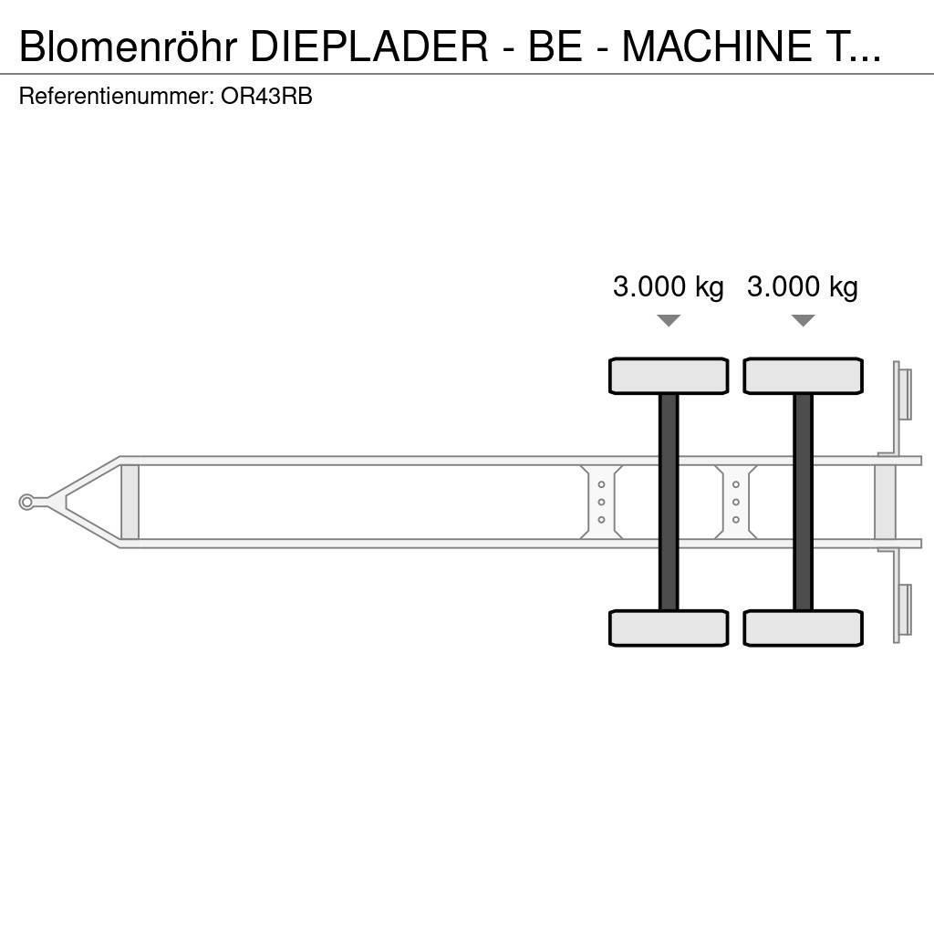  Blomenrohr DIEPLADER - BE - MACHINE TRANSPORT Niski utovarivači