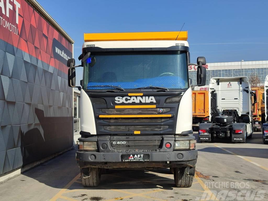 Scania 2015 G 400 E5 AC HARDOX TIPPER Kiperi kamioni
