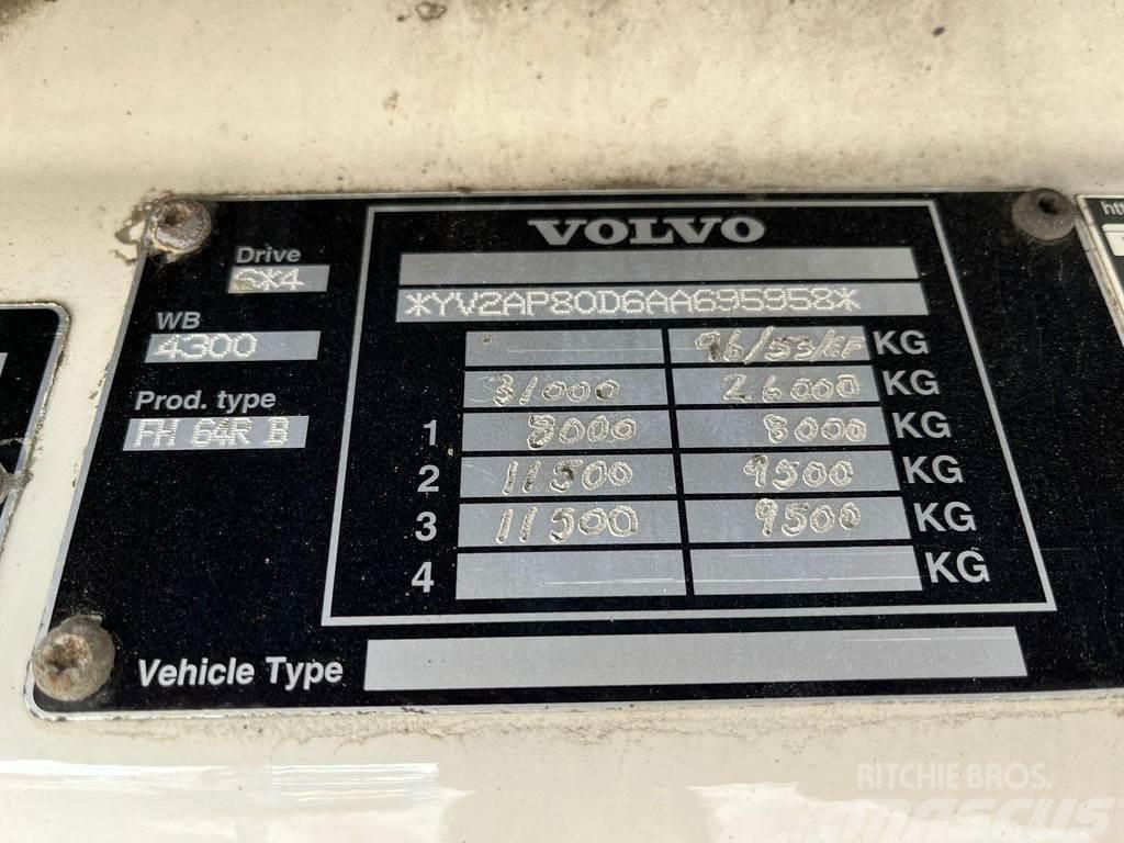 Volvo FH 16 600 6x4 RETARDER / CHASSIS L=6289 mm Kamioni-šasije