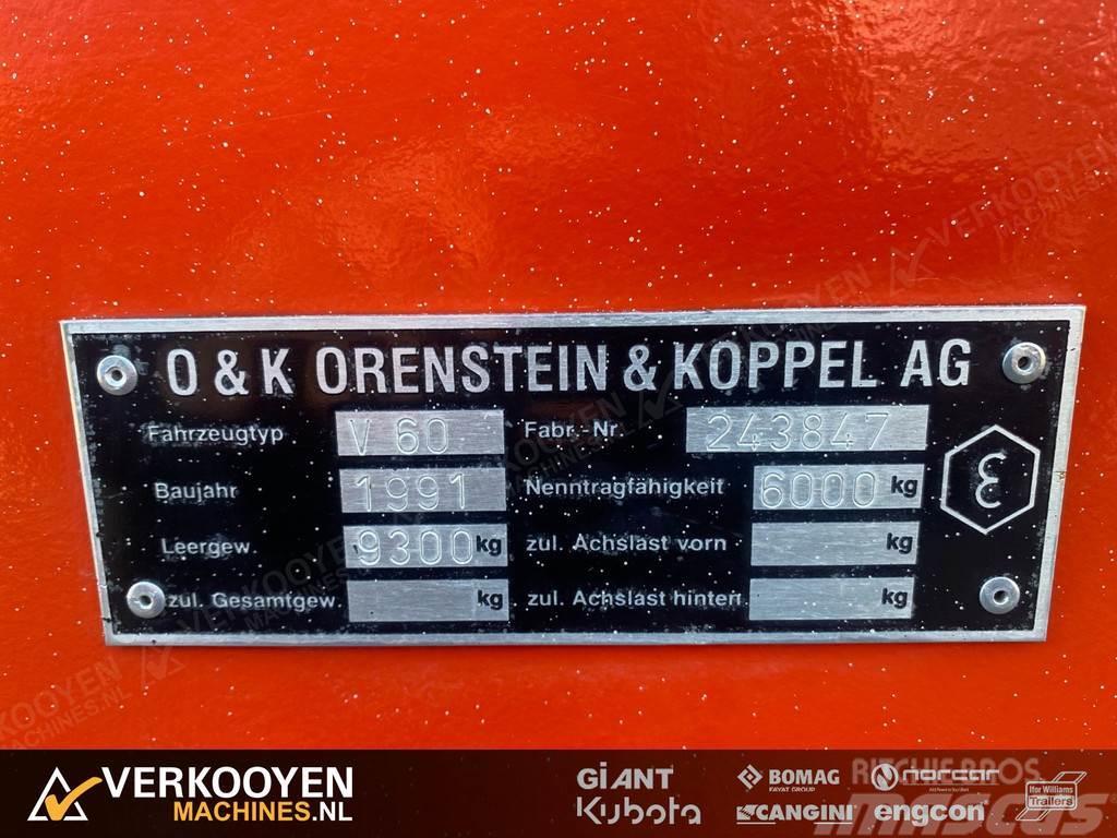 O&K V60 - Forkpositioner + Sideshift Dizelski viljuškari