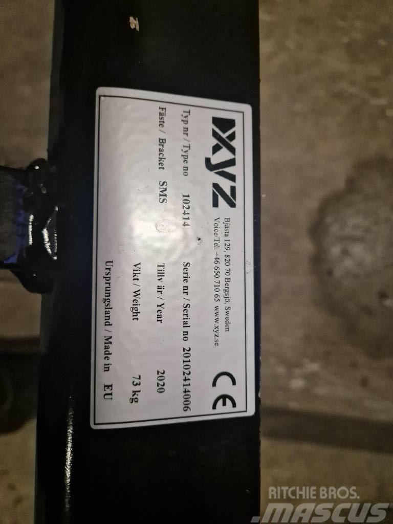 XYZ Balspjut 1,2m med SMS-ram Prednji utovarivači i bageri