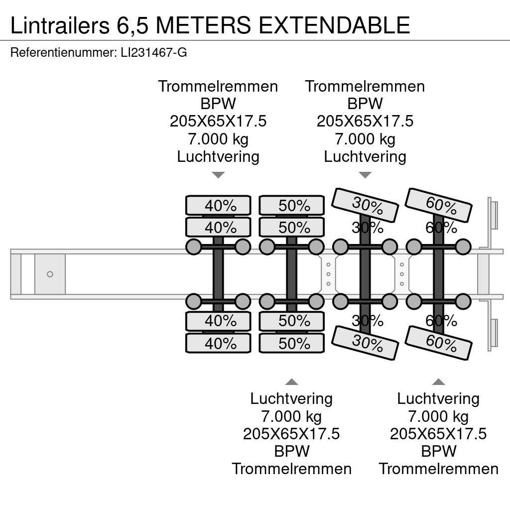 Lintrailers 6,5 METERS EXTENDABLE Poluprikolice labudice