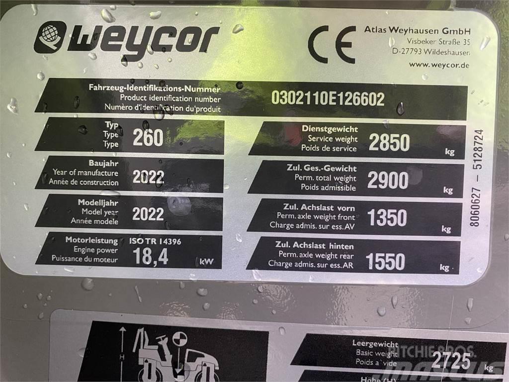 Weycor AW260 Valjci za građevinarstvo