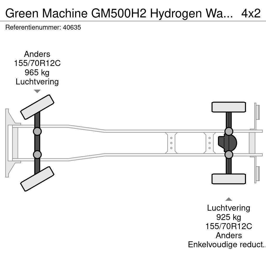 Green Machines GM500H2 Hydrogen Waterstof Sweeper Polovni kamioni za čišćenje