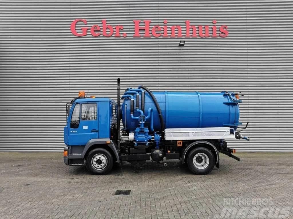 MAN 15.224 4x2 Leistikow S8000F 8000 Liter German Truc Kombi vozila/ vakum kamioni