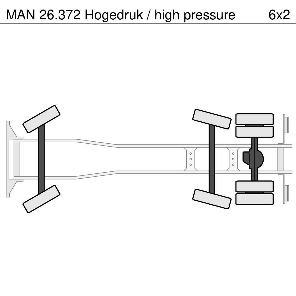 MAN 26.372 Hogedruk / high pressure Kombi vozila/ vakum kamioni