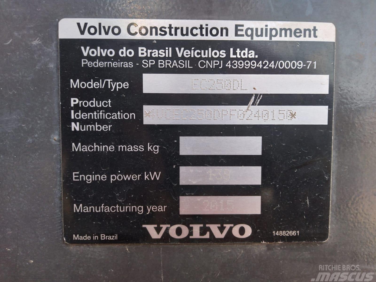 Volvo EC 250 D L Bageri guseničari