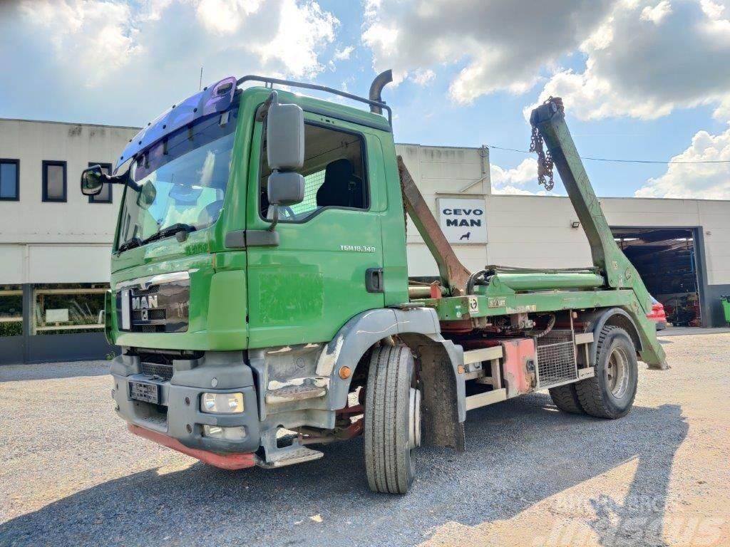 MAN TGM 18.340 Euro5 Afzetsysteem Hyvalift Komunalni kamioni