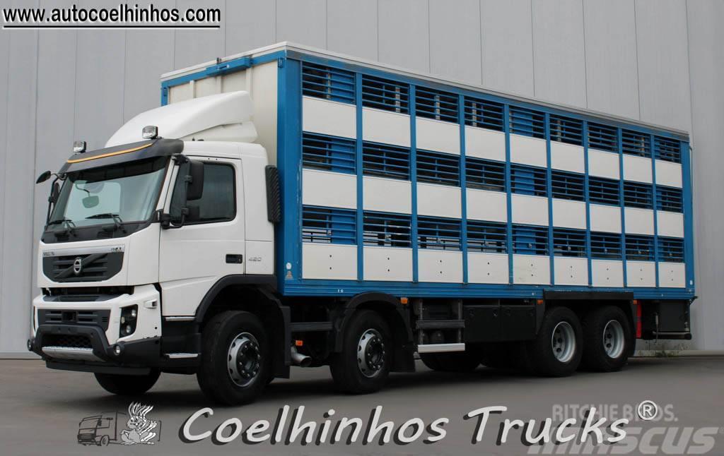 Volvo FMX 420 Kamioni za prevoz životinja