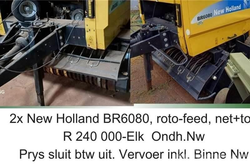 New Holland BR6080 - roto feed - net and twine Ostali kamioni