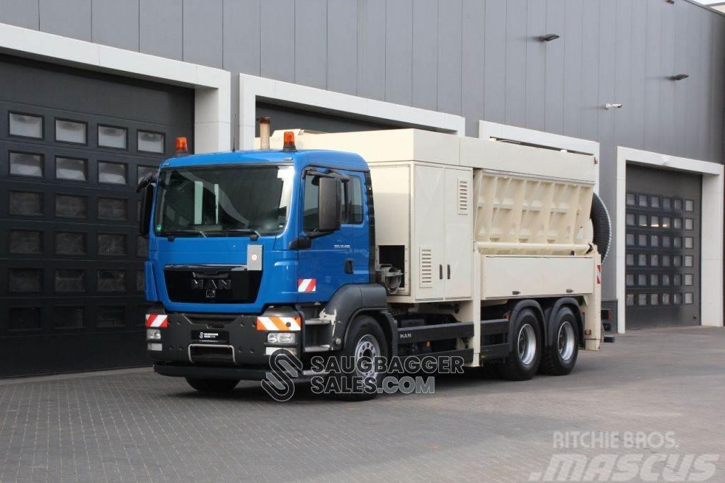 MAN TGS 35.480 RSP Saugbagger Kombi vozila/ vakum kamioni