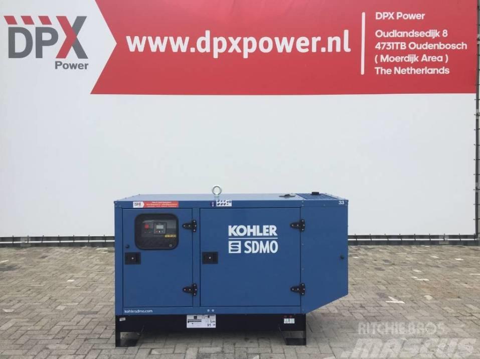 Sdmo J22 - 22 kVA Generator - DPX-17100 Dizel generatori