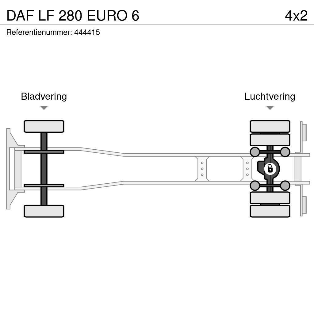 DAF LF 280 EURO 6 Kamioni sa ciradom
