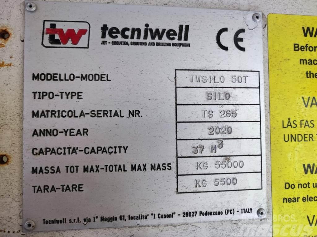  Techniwell TWSILO 50T HORIZONTAL STACKABLE SILO Demontirajuće nadogradnje