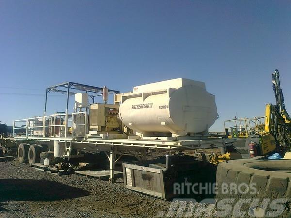 Rutherfurd Grout Mixing 2 x axle trailer Alati za betonske radove