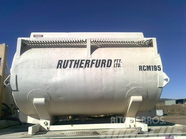Rutherfurd Grout Mixing 2 x axle trailer Alati za betonske radove