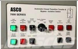 Asco ATS 3000 Amp Series 7000 Dizel generatori