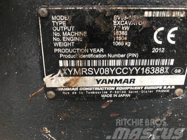 Yanmar SV08-1 Mini bageri < 7t
