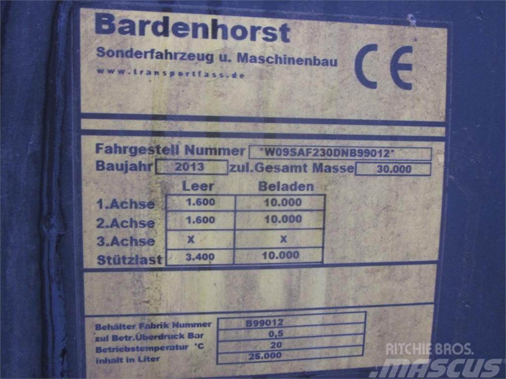  Bardenhorst 25000, 25 cbm, Tanksattelauflieger, Zu Cisterne za djubrivo