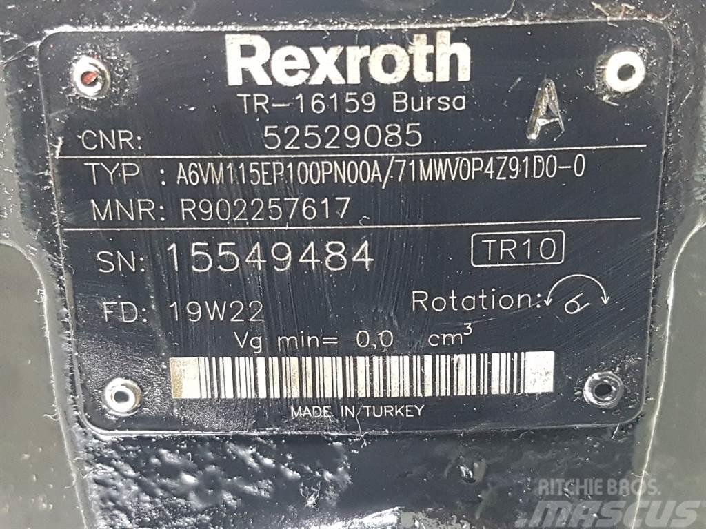 Manitou MLT630/730-Rexroth A6VM115EP100PN00A-Drive motor Hidraulika