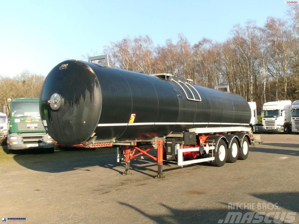 Magyar Bitumen tank inox 31 m3 / 1 comp + ADR Poluprikolice cisterne