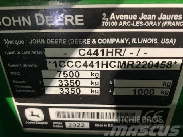 John Deere C441 R Prese/balirke za rolo bale