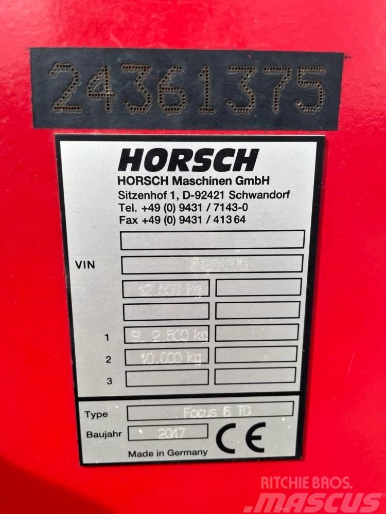 Horsch Focus 6 TD Kombinovane sejačice