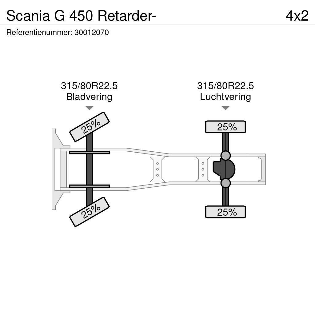 Scania G 450 Retarder- Tegljači