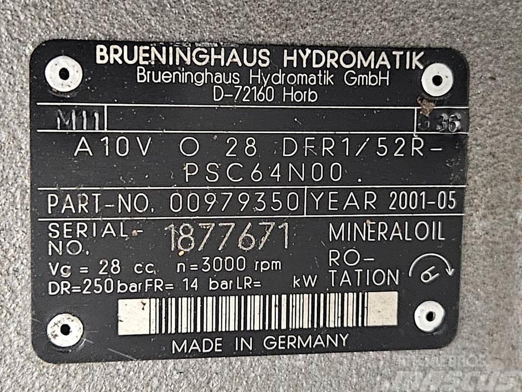 Brueninghaus Hydromatik A10VO28DFR1/52R-Load sensing pump Hidraulika