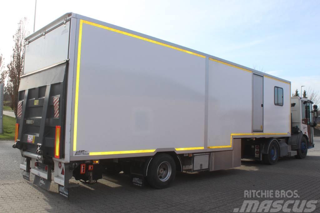 AMT CI100 - Nedbygget isoleret City BOX trailer M/lift Sanduk poluprikolice