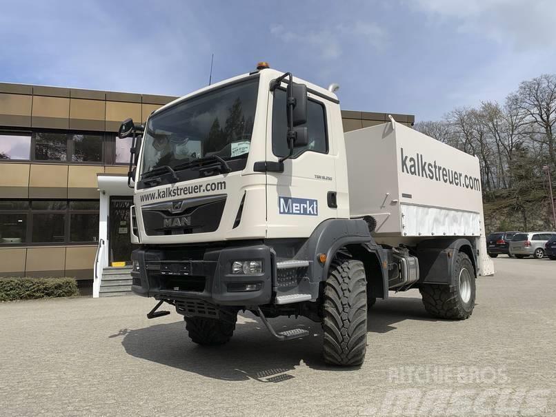  amag MAN TGM Zementstreuer 12 m³ Mašine za reciklažu asfalta