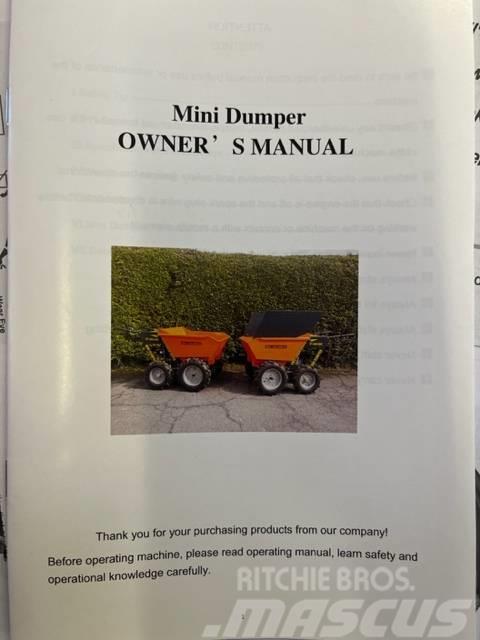 Mini Dumper 4WD Chain Drive Damperi za gradilište