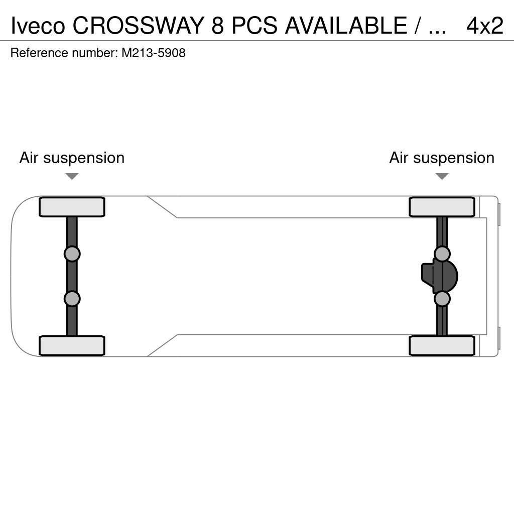 Iveco CROSSWAY 8 PCS AVAILABLE / EURO EEV / 44 SEATS + 3 Međugradski autobusi