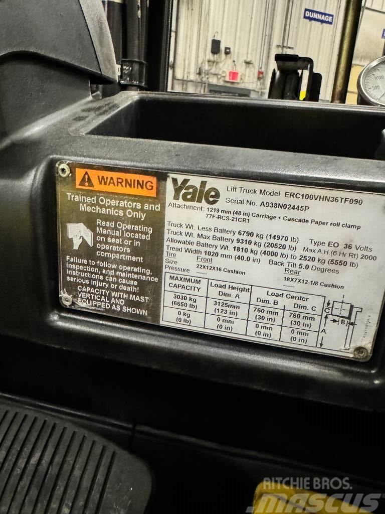 Yale ERC100VH Električni viljuškari