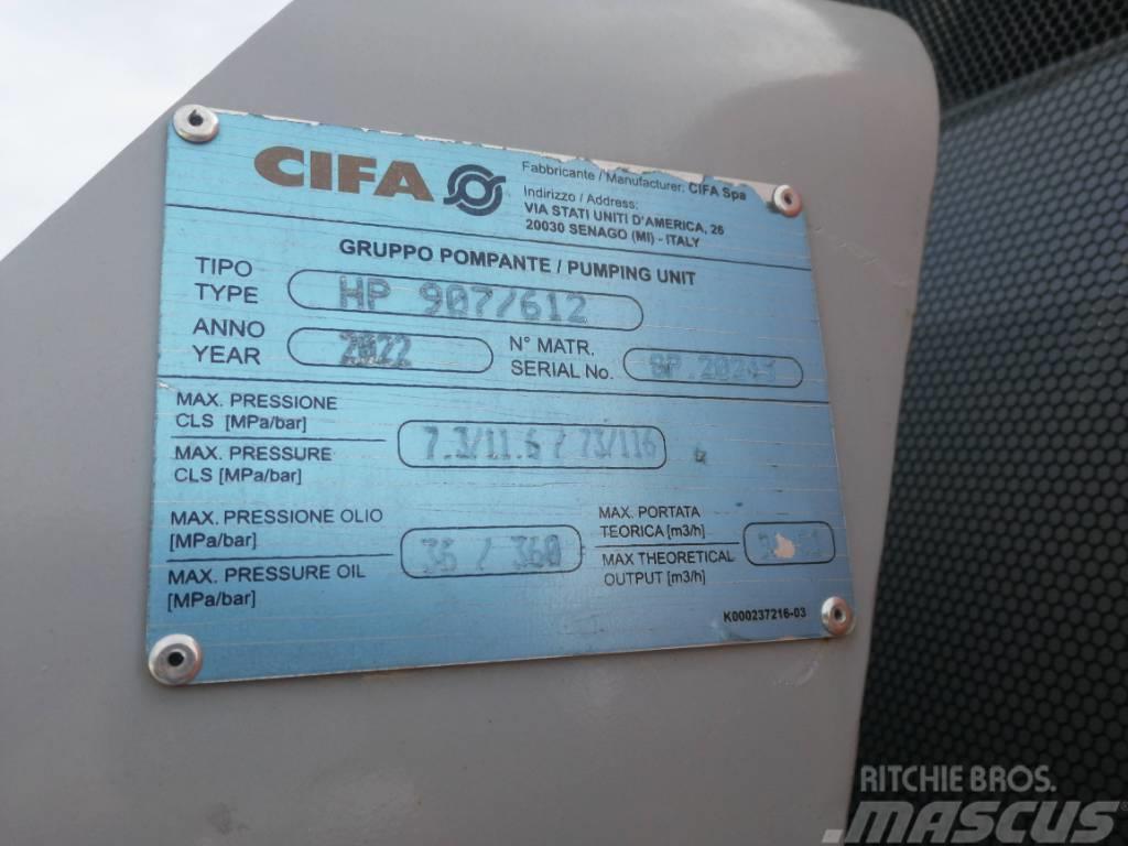 Cifa PC 907/612 D8 Ruke za popunjavanje betona