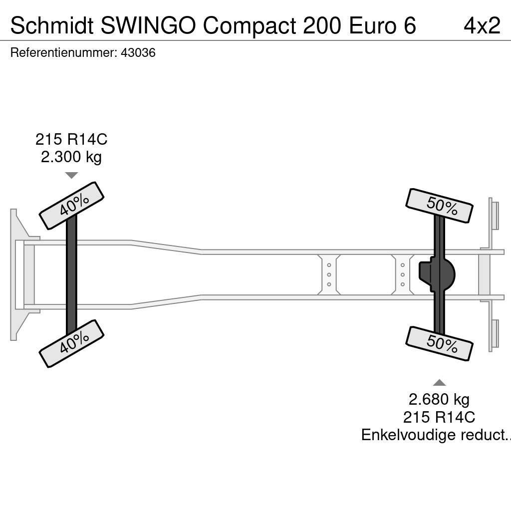 Schmidt SWINGO Compact 200 Euro 6 Polovni kamioni za čišćenje