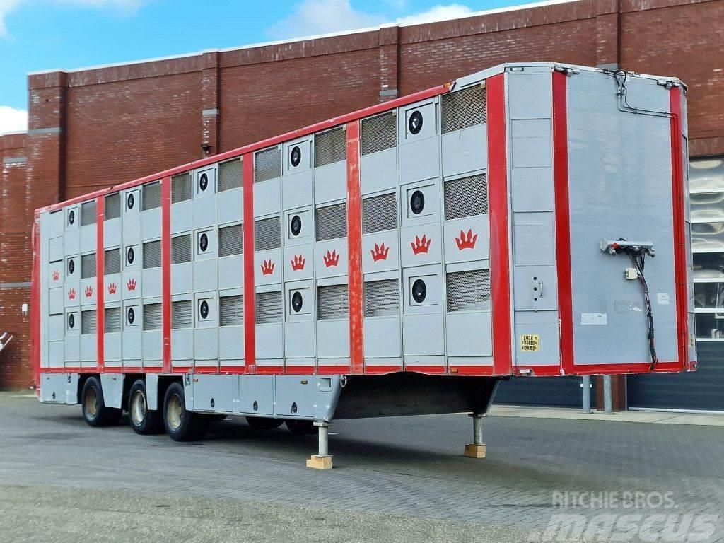  CUPPERS 3 deck livestock trailer - Water & Ventila Poluprikolice za prevoz stoke