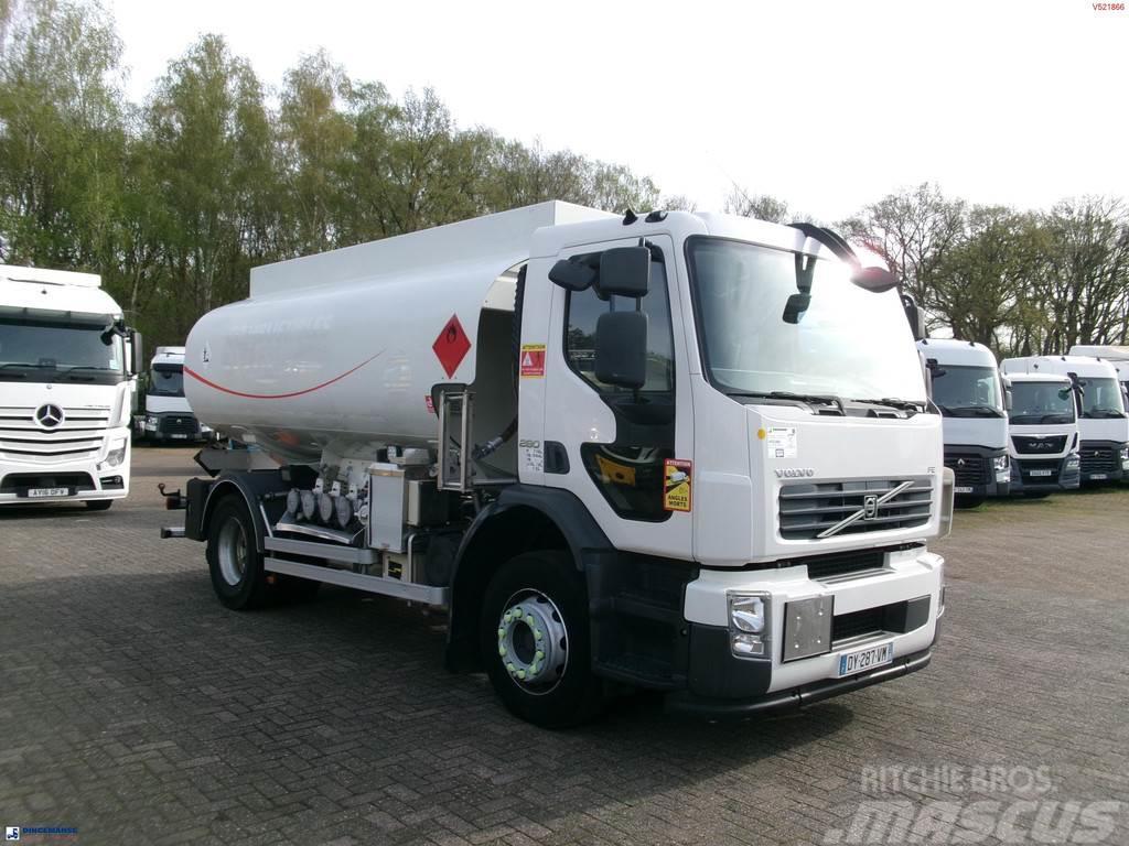 Volvo FE 280 4X2 fuel tank 13.6 m3 / 4 comp / ADR 07/07/ Kamioni cisterne