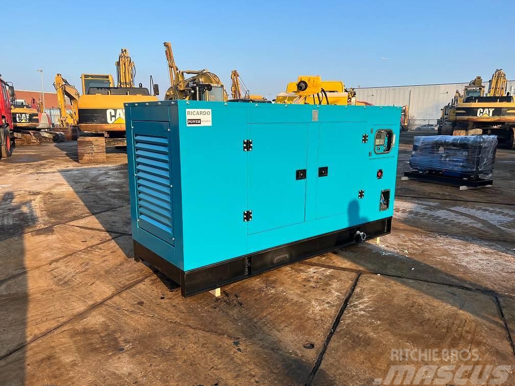 Ricardo 150KVA (120KW) SILENT GENERATOR 3 PHASE 50HZ 400V Dizel generatori